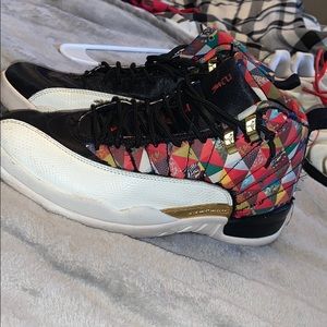 jordan's they in good condition , dead stock